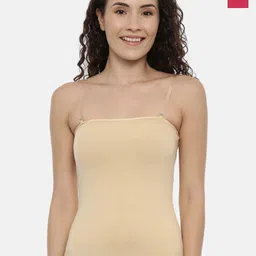 GOLDSTROMS Pack Of 2 Non-Padded Camisoles-SLP-9008-SKN-FCH-image-14
