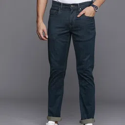 Louis Philippe Jeans Men Slim Fit Mid-Rise Stretchable Jeans-image-83