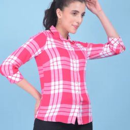 Crimsoune Club Red Checks Shirt-image-28