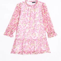 Allen Solly Girls Pink Cotton Printed Dress-image-123