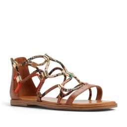 Aldo Women's Medium Brown Back Strap Sandals-image-17