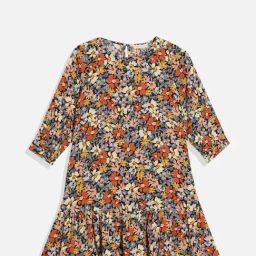 Allen Solly Girls Multi Cotton Printed Dress-image-35