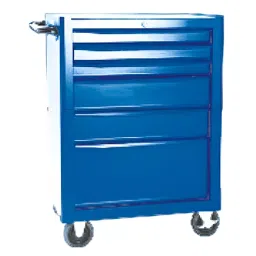 Jhalani 5 Drawers Tool Trolley 950x675x500 mm Blue-image-26