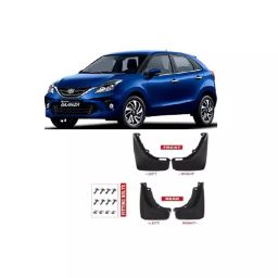 Automoto Cup Type Mud Flaps Splash Guard Front & Rear for Toyota Glanza All Models (Set of 4)-6