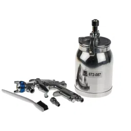 RS PRO 1/4in Air Inlet (BSP) Spray Gun, with 2 mm Tip Model No 672087-40