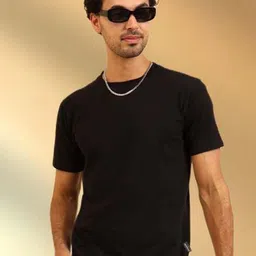 UNIQSOME Men Solid Round Neck Soft Cotton T-shirt-picture-43