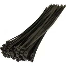 IBCab Self Locking Black Nylon Cable Tie, Size 200x4.8 mm (Pack of 100)-image-92