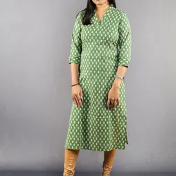 ZARIA Women Ethnic Motifs Printed Kurta-44