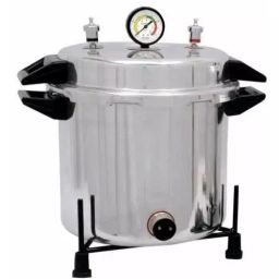Florix Nation Pressure Cooker Type Sterilization Autoclave 12x12 Inch 21 L, DAuto699-36