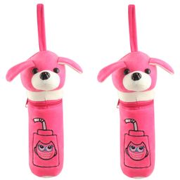 SS Impex Puppy Theme Feeding Bottle Covers Pack Of 2 - Pink-26