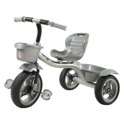 JoyRide Crazy Pro Baby Trike Tricycle With Dual Storage Basket - Silver-24