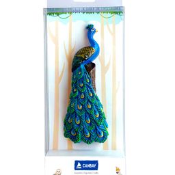 CAMBAY Magestic Indian Peacock Souvenirs Memory Gem Gift - Blue-image-37
