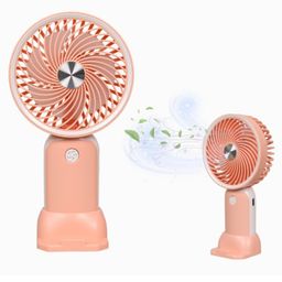 YAMAMA MZ Handheld Fan Mini Portable Hand Fan USB Powered Mini Fan Pocket Size Quiet Lovely Portable Fan Personal Fan for Office Travel Bedroom Dorm Outdoor Indoor - (Pack of 1 - Color May Vary)-image-6