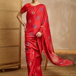 all about you Floral Geometric Printed Saree-picture-48