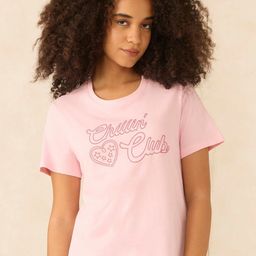 Outzidr Women Typography Printed Round Neck Cotton T-shirt-picture-31