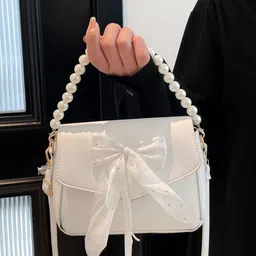 StyleCast x Revolte PU Structured Shoulder Bag image 2