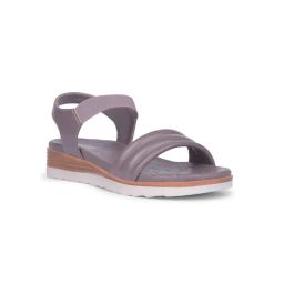 Bata Women Slip On Purple Sandals-image-68