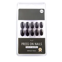 RANORE Metalllic 24-Pcs Press-On Nails - M04 Green-image-93