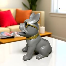 SkyKey Grey Figurine Showpiece-image-11