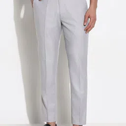 SHOWOFF Men Comfort Slim Fit Low-Rise Trousers-picture-24