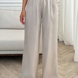Next One Women Smart High-Rise Easy Wash Pleated Trousers-picture-26