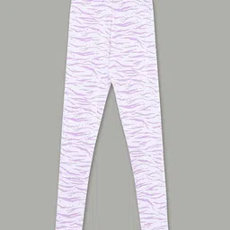 Fame Forever by Lifestyle Girl Printed Cotton Mid-Rise Leggings-picture-40