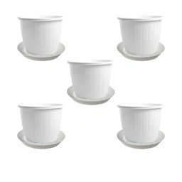 8 Inch Duro Pot for Plants with Saucer Tray-99