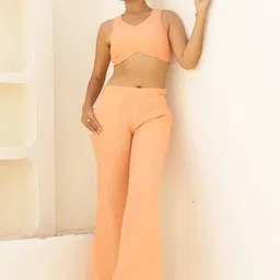 Flabae Alessia V-Neck Sleeveless Georgette Top With Trouser-picture-58