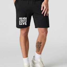 FABSTIEVE Men Printed Loose Fit Mid-Rise Shorts-image-86