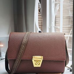 SKORPIO Animal PU Structured Sling Bag with Cut Work-16