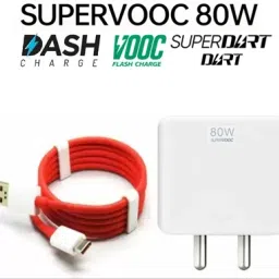 CLAT 80 W VOOC 6 A Wall Charger for Mobile with Detachable Cable-image-57