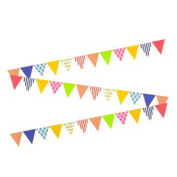 AMFIN Party Bunting Flag Banner - Multi Colour-image-51