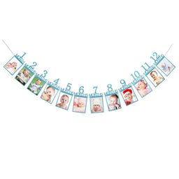 Ziory First Birthday Banner - Blue-image-6