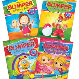 Dreamland Publications Bumper Colouring 4 Books - English-19