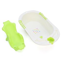 Large Size Bath Tub And Bath Sling - Green-27