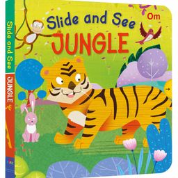Slide and See Jungle Board Book - English-15