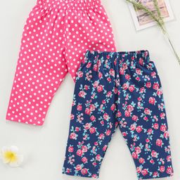 BabyhugThree Fourth LeggingsPack Of 2- Multicolor-image-33