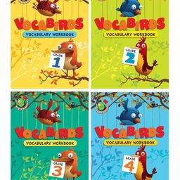 Vocabirds Vocabulary Grade 1st to 4th Book Pack of 4 - English-25