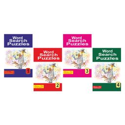 Word Search Puzzle Book Parts 1 to 4 Pack of 4 - English-20