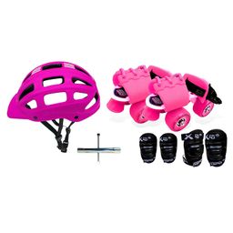 Jaspo Pink Heaven Intact Junior Skates Combo - Pink-19
