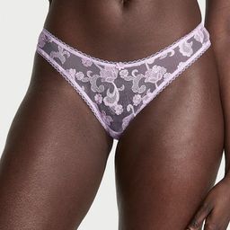 Victoria's Secret Dream Angels Vintage Blossom Embroidery Brazilian Panty 112647517BWM-image-15