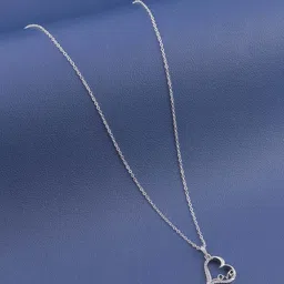 Boghra Sales Women Silver-Plated German Silver Cubic Zirconia Necklace-image-80