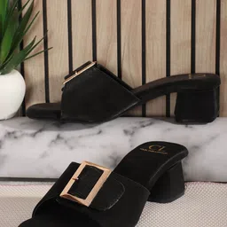 Carlton London Women Block Heels Sandals-49
