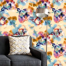 ArtzFolio Printed UV-Resistant Anti-Bacterial Geometric Pattern Peel & Stick Wallpaper-image-67