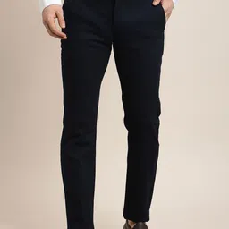 Turtle Men Slim Fit Formal Trouser-image-39