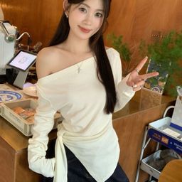 StyleCast Women Off-Shoulder Long Sleeves Pullover Sweater-image-79