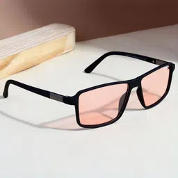 SUNGLASSIC Unisex Rectangle Pink Polarized Rectangle Sunglasses Moomin-10
