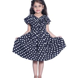 Wish little Girls Polka Dot Fit & Flare Dress-image-81