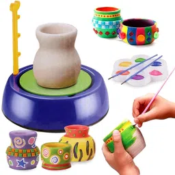 Pottery Wheel Clay Pot Making Machine Game with Colors P7-16