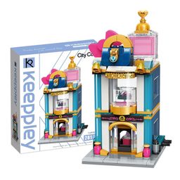 minileaves QMAN Luxury Store Bricks Building Blocks Multicolor - 281 Pieces image 2